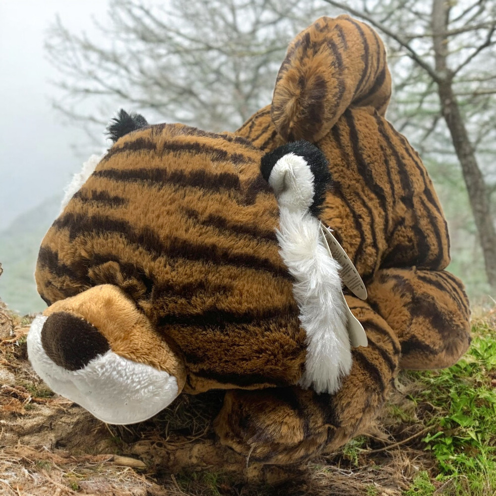 NEW Aurora Tushies Tiger Plush Stuffed Animal Cutie Booty Jungle Cat 2015 NWT